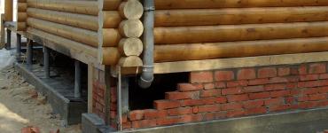 Как и чем выполняется утепление столбчатого фундамента Утепление деревянных полов на столбчатом фундаменте